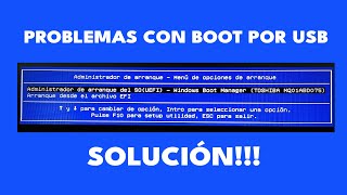 BIOS no detecta USB para Boot [upl. by Coffee984]