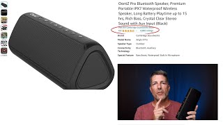 OontZ Pro Angle 3 Bluetooth Speaker Review [upl. by Houston]