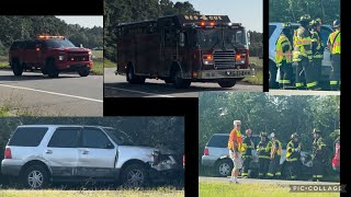 preArrival Holtsville Fire Department MVA [upl. by Feune717]