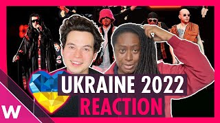 Kalush Orchestra quotStefaniaquot Reaction  Ukraine Eurovision 2022 [upl. by Gamaliel]