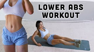 BEST 10 min Lower Abs Workout Routine  Lose Lower Belly Fat [upl. by Eimrots]