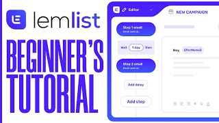 Lemlist Tutorial  How to Use Lemlist as a Beginner 2024 [upl. by Harrad963]