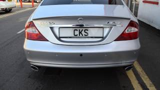 Mercedes C219 CLS500 CKS Sport XPipe Exhaust and ECU Remap with VMaxx [upl. by Dranek]