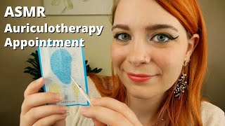 ASMR Auriculotherapy Appointment 🦻  Soft Spoken Personal Attention RP [upl. by Nitniuq]