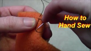 How to Sew by Hand [upl. by Namra]