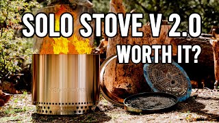 NEW 2022 SOLO STOVE Version 2 Review  Is is worth the cost [upl. by Crelin52]