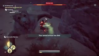 Assassins Creed Odyssey Nemean Lion On Nightmare Mode [upl. by Andersen209]