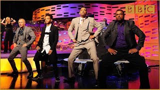 Will amp Jaden Smith DJ Jazzy Jeff and Alfonso Ribeiro Rap  The Graham Norton Show  BBC One [upl. by Hepsibah]