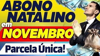 ATENÇÃO INSS CONFIRMA PAGAMENTO em NOVEMBRO do ABONO NATALINO  VEJA AGORA quem RECEBE [upl. by Ellison]