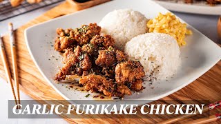 How to Make Hawaiis Best Fried Garlic Furikake Chicken [upl. by Burrows]