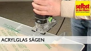 Acrylglas sägen [upl. by Asilehs]