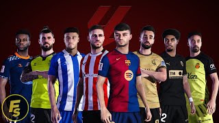 LaLiga EA Sports Official Kits 202425 vol 2  PES 2021 amp FL24 [upl. by Aihseket]