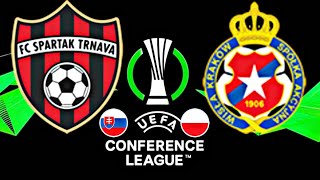 Spartak Trnava 31 Wisła Kraków  CONFERENCE LEAGUE 202425 [upl. by Asiruam877]