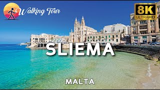 Offbeat Destination in Sliema  Malta 🇲🇹 Tigné  Travel Video  Walking Tour  Europe Travel [upl. by Yklam]