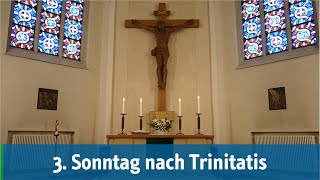 LiveGottesdienst 16062024 3 Sonntag nach Trinitatis in der StPetriKirche SELK [upl. by Carita]