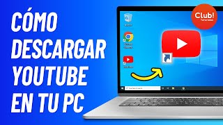 Como Descargar YouTube en Laptop y PC 2024  Windows 781011 [upl. by Nalak669]