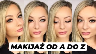 MAKIJAŻ OD PODSTAW KROK PO KROKU  INSTRUKCJE DLA POCZĄTKUJĄCYCH I NIE TYLKO  MAKEUP TUTORIAL [upl. by Sheelah]