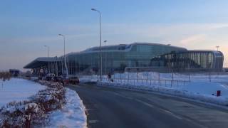 Международный аэропорт Львов  international airport Lviv LWO Ukraine [upl. by Enuj]