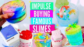 I Impulse Bought Slimes From Famous Slime Shops [upl. by Booze]