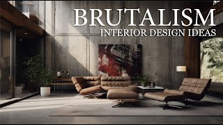 Functional Aesthetics  Exploring Brutalism in Home Decor [upl. by Akimaj]