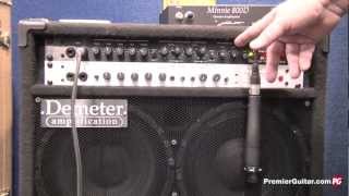 NAMM 13  Demeter HBP1800D amp VTBP201800D PrePower Amps Tremulator PS Demo [upl. by Neliak573]