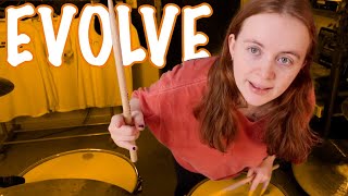 Evolve  The Warning  Drum Cover [upl. by Zaria]