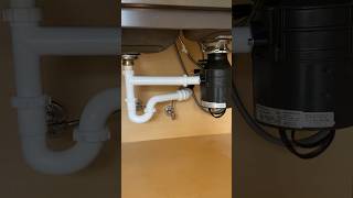 Garbage Disposal Install Testing Apprentices plumbing plumber garbagedisposal [upl. by Ttam]