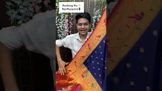 💖Karbharin Saree Vale Aa gaye Hai Live💖 Booking no 8308414222📱✅  paithani saree designersarees [upl. by Thomasa]