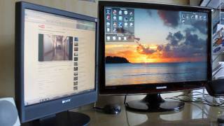 How dual monitors work [upl. by Aracat]