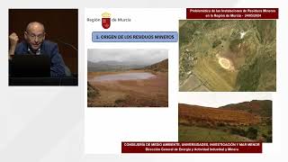 “Problemática de las instalaciones de residuos mineros en la Región de Murcia” [upl. by Napra]