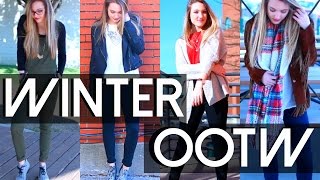 Outfits of the Week  Winter 2016 OOTW [upl. by Redneval519]