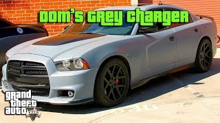 GTA 5  How to make Doms Grey Dodge Charger Fast amp Furious [upl. by Atig]