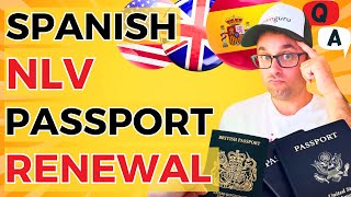 Passport Renewal with a Spain Non Lucrative Visa Key Steps [upl. by Conlon720]