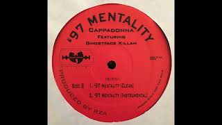 Cappadonna Featuring Ghostface Killah ‎– 97 Mentality Instrumental [upl. by Phyl275]