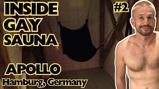 Inside a Gay Sauna in Germany Apollo Bathhouse Hamburg [upl. by Prosper]