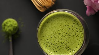 MATCHA 101  How to Make Matcha Latte with or without matcha tools [upl. by Ahsienahs773]