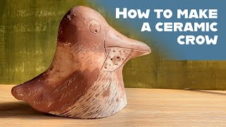 How to make a ceramic crow [upl. by Anahc]