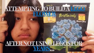 ATTEMPTING TO BUILD A LEGO FLOWER ✨I LEGO Series 1 ✨ [upl. by Pulling727]