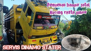 Dinamo stater kendalanya ‼️Selesai bongkar langsung servis diCargo denpasar [upl. by Airtemed]