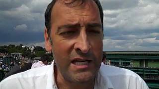 Alistair McGowan  Impressions  Wimbledon 2011  Rafael Nadal Andy Murray Boris Becker [upl. by Enyak]