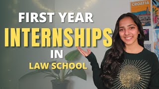 Where should I intern in the first year of Law School  Places to intern in first year  Ananta Vyas [upl. by Aiclef]