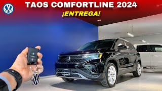 TAOS Comfortline 2024  Entrega Negro Profundo [upl. by Ahselrak]