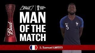 Samuel UMTITI France  Man of the Match  MATCH 61 [upl. by Millard]