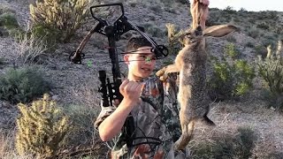 Rabbit Hunting With A Crossbow Review Stalk and Hunting Rabbits Demo [upl. by Admama]