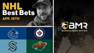 NHL Best Bets for Today  NHL Pick by Alpha Dog Apr 18th [upl. by Tace]