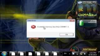 SolvedSerial Counter Strike 16 Available Memory less than 15 MB Windows 7 81 [upl. by Darwin]