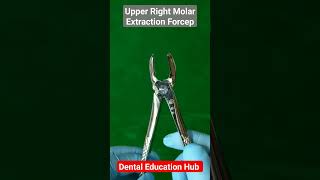 Upper Right Molar Tooth Extraction Forceps  Oral Surgery Instruments [upl. by Pani]