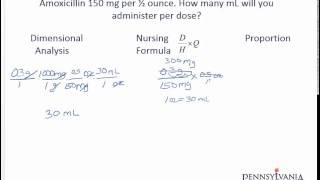 Dose conversions 10 g to mg to oz to mL [upl. by Annaihs]