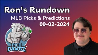 MLB Picks amp Predictions Today 9224  Rons Rundown [upl. by Osgood474]