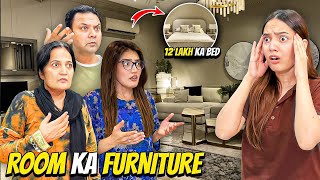 Room Ka New Furniture Dekhne Gaye😍12 Lakh ka Bed Dekha😱Sistrology [upl. by Enitsenre242]